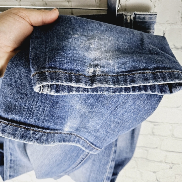 ZARA | embellished pocket mid rise slim-straight tall/long jeans - Picture 5 of 10